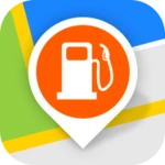 fuel map android application logo